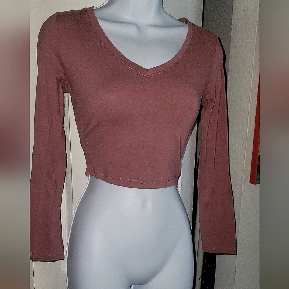 Long Sleeve crop top